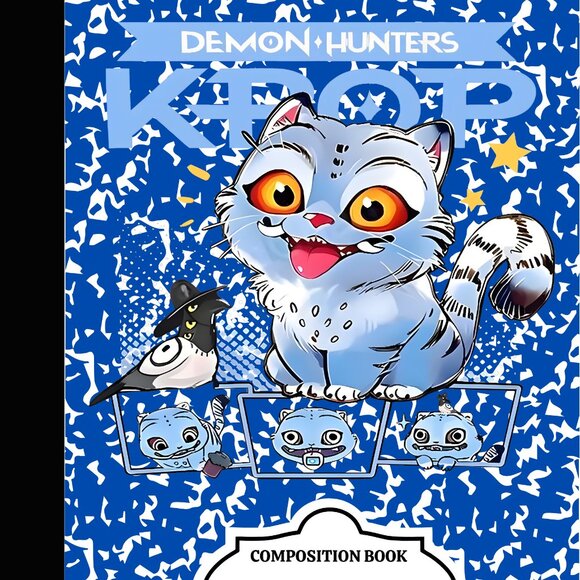 Derpy the Tiger from K-pop Demon Hunter Composition Notebook Journal - Picture 1 of 2